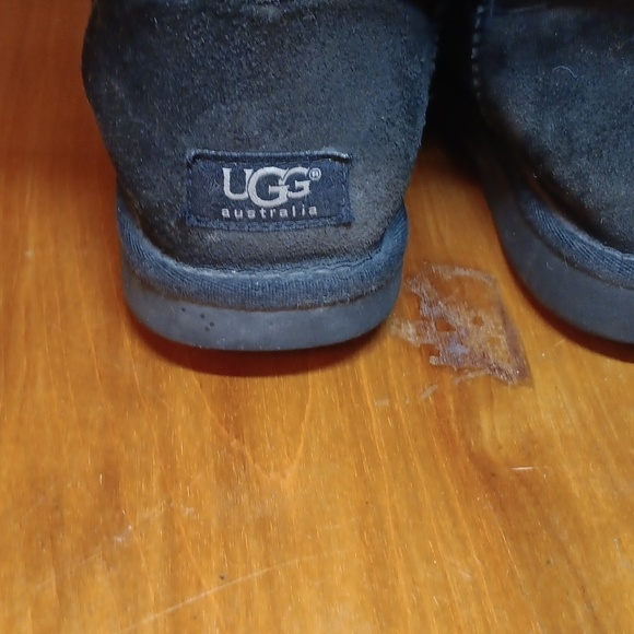UGG black winter boots size 7 - Picture 7 of 14